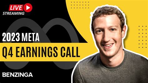 meta earnings call live